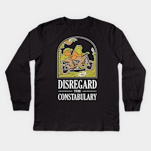 Disregard The Constabulary Kids Long Sleeve T-Shirt